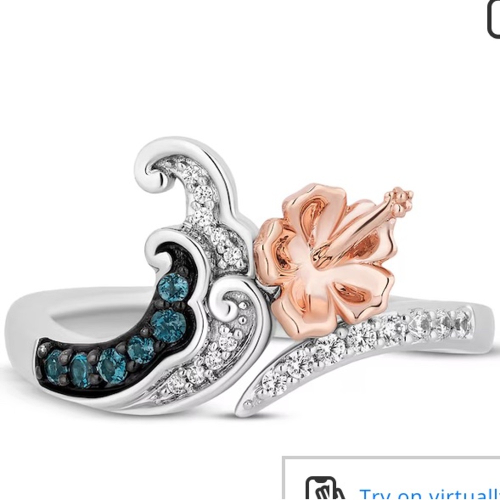 Moana Ring / Disney Treasures / Kay Jewlers / NWT  / Size 7